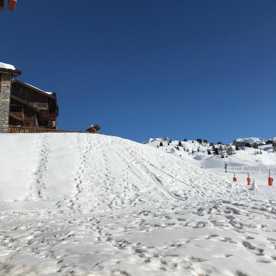 PLAGNE SOLEIL appart 5 pers - sud - skis aux pieds - vue piste La Plagne-Tarentaise Extérieur photo