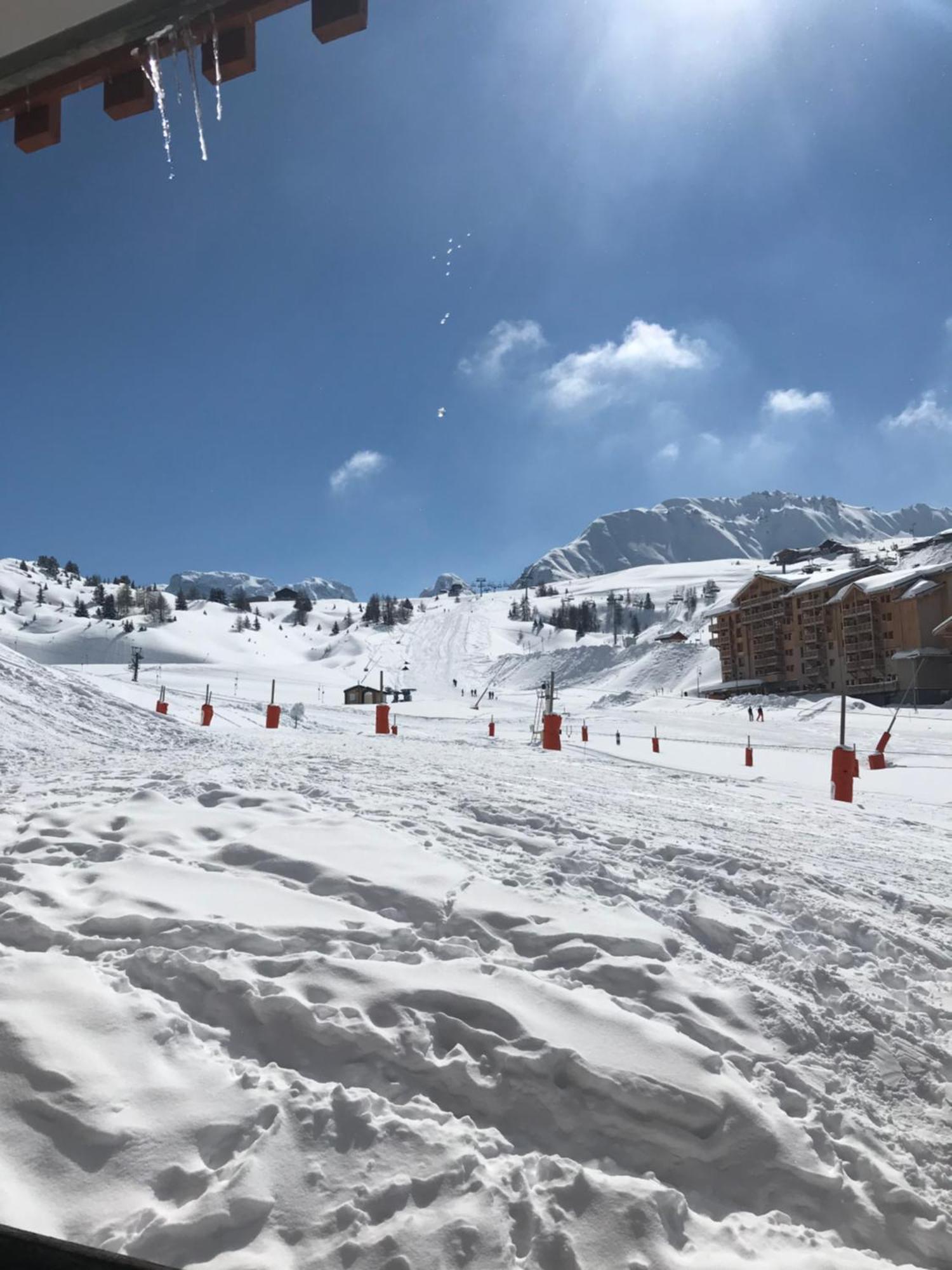 PLAGNE SOLEIL appart 5 pers - sud - skis aux pieds - vue piste La Plagne-Tarentaise Extérieur photo